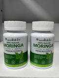 🔥2+ Poudre de Moringa de haute qualité 120 capsules🔥